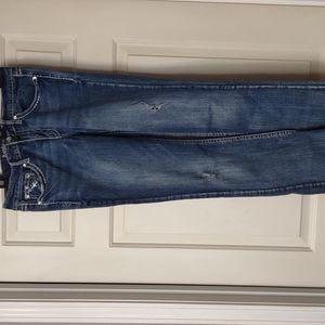 Antique Rivet size 29 designer bling jeans